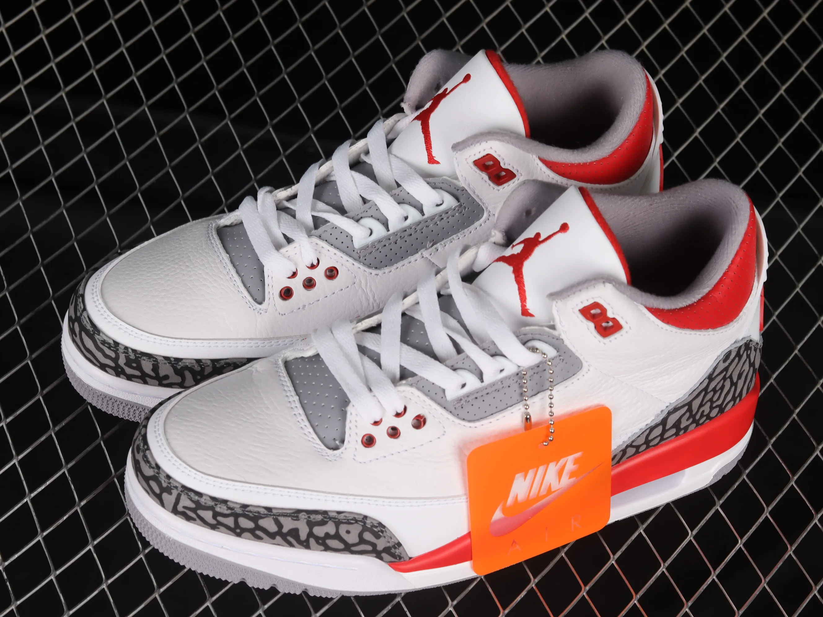 All categories Air Jordan Jordan series basketball shoes Air Jordan 3 Air Jordan 3 Retro "Fire Red" AJ3 Joe 3 new flame red DN3707-160